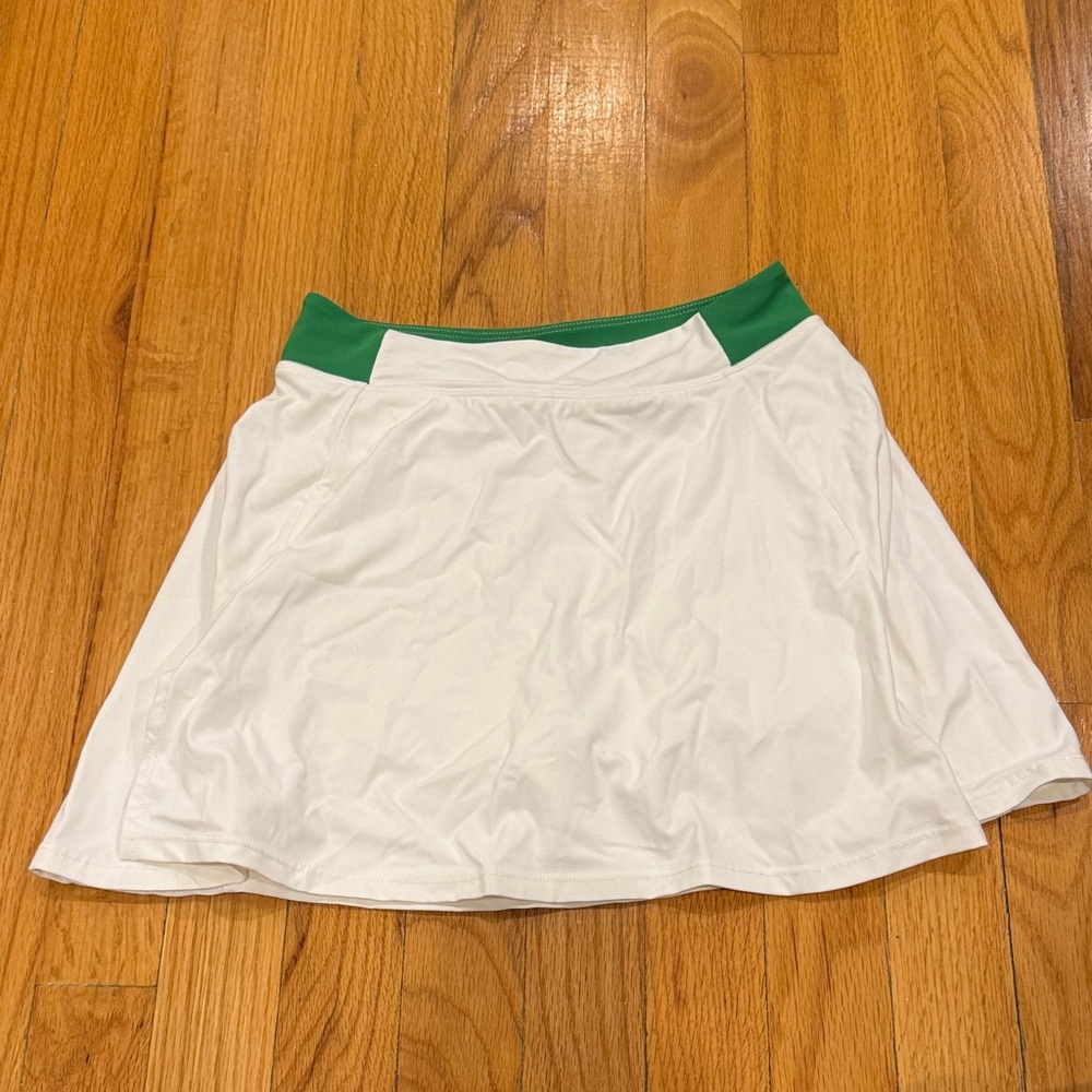 Splits59 Women’s White And Green Skirt With Shorts Size XS
